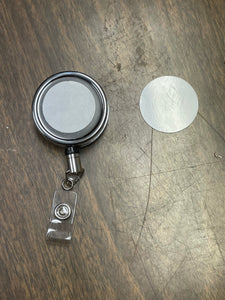 1 1/2” badge reel.