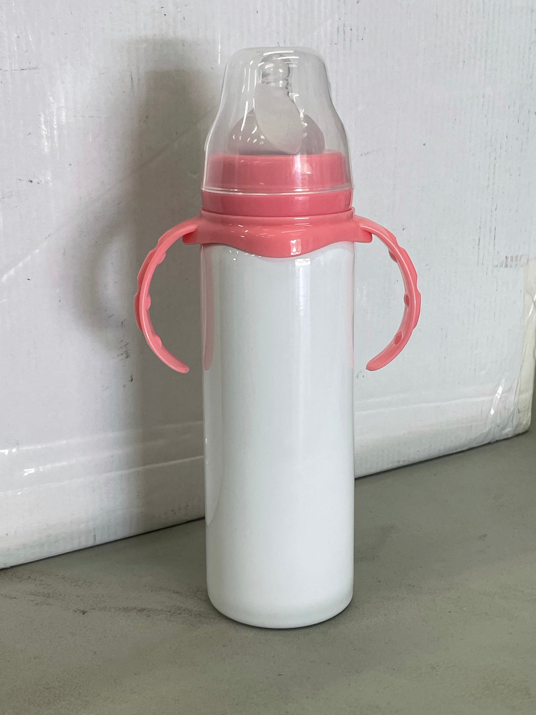 Sublimation Pink Baby Bottle