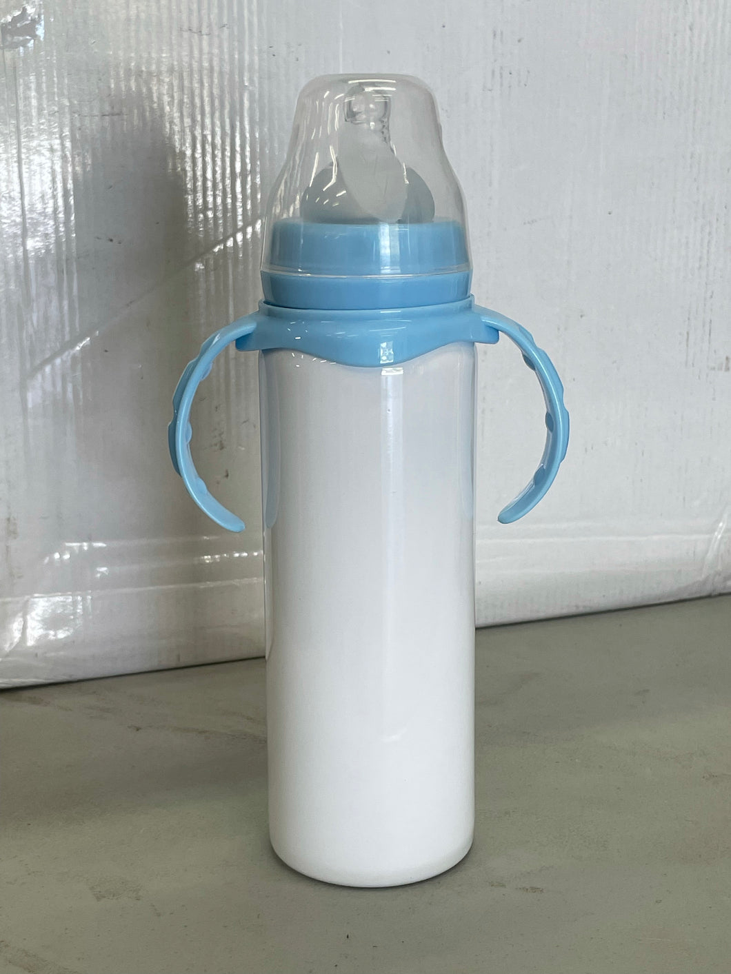 Sublimation Blue Baby Bottle 8 oz